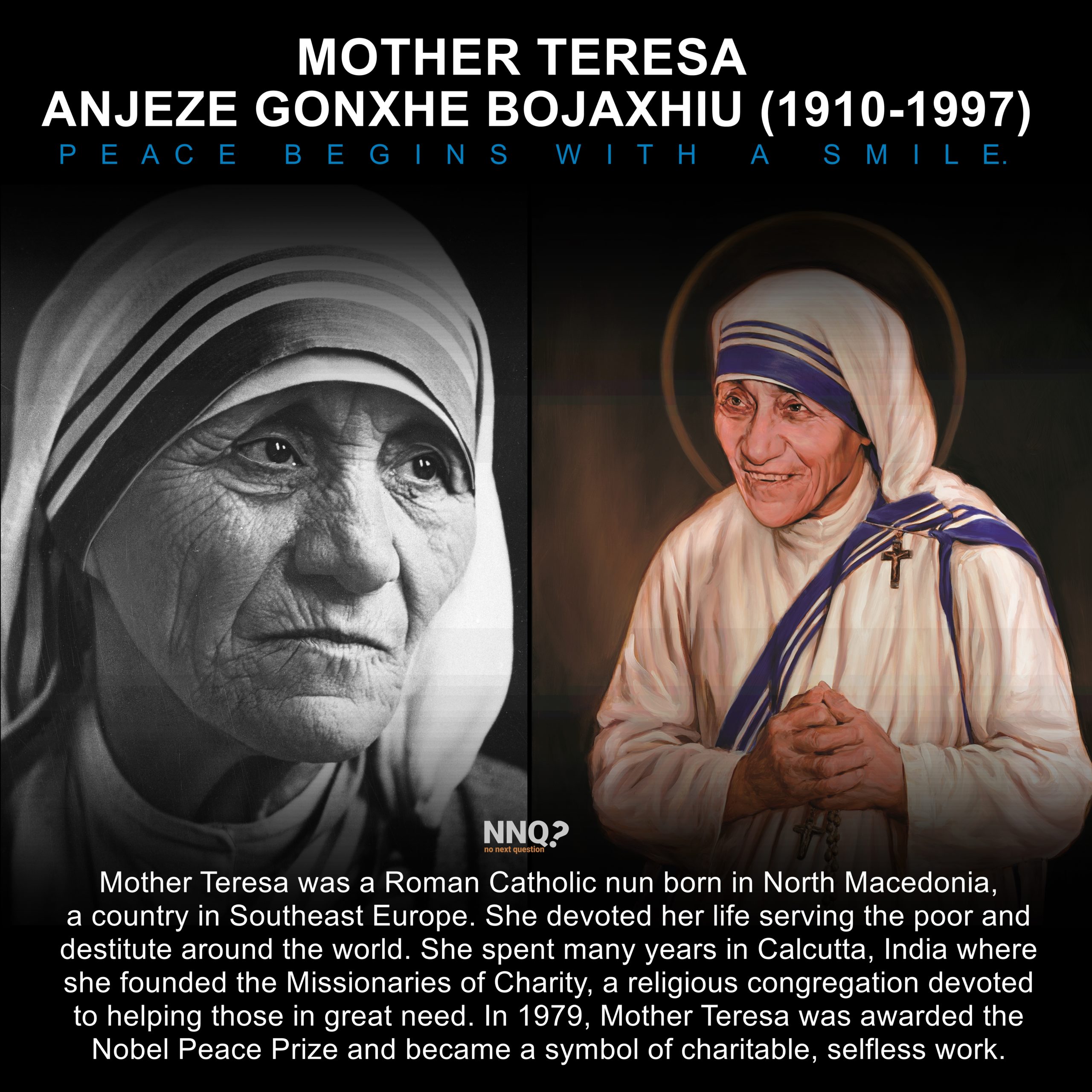 Mother Teresa – Mother of Love and Kindness