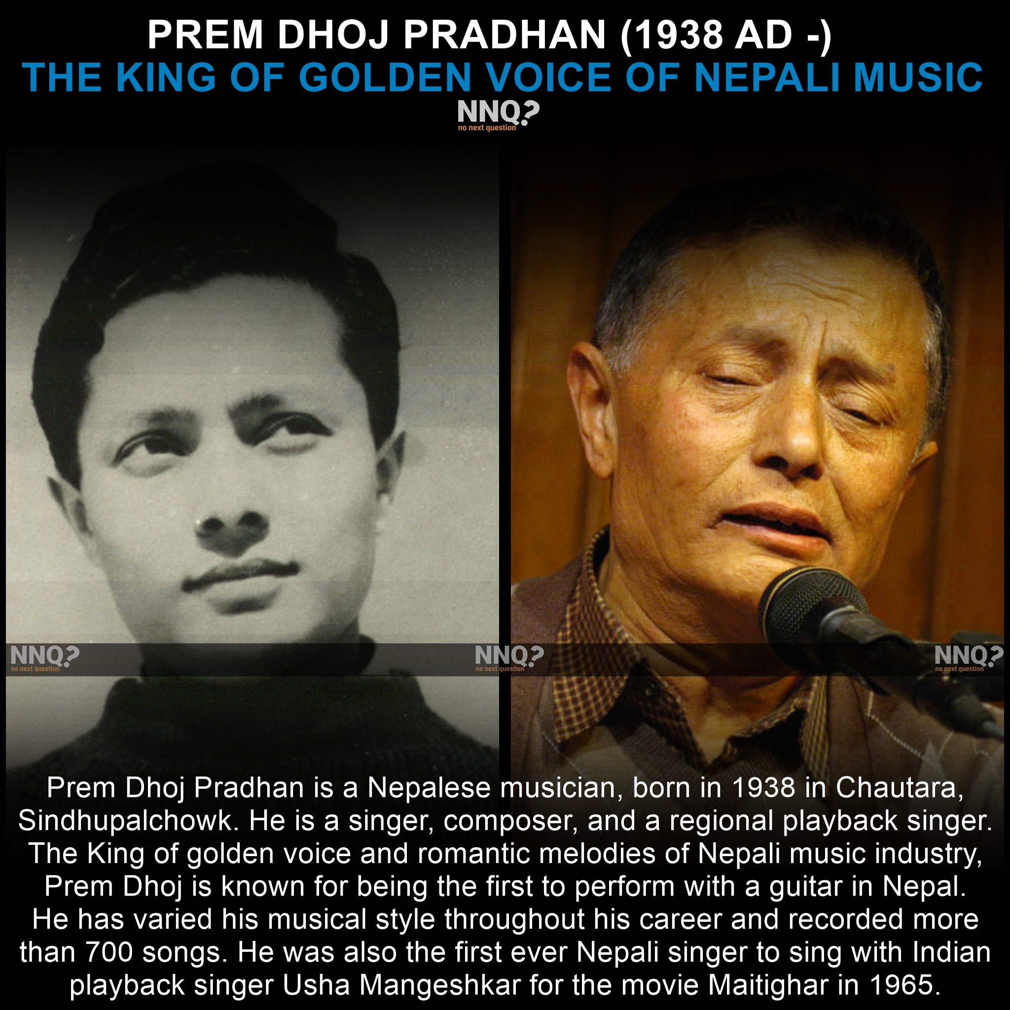 The Legendary Prem Dhoj Pradhan – King of Golden Voice of Nepali Music