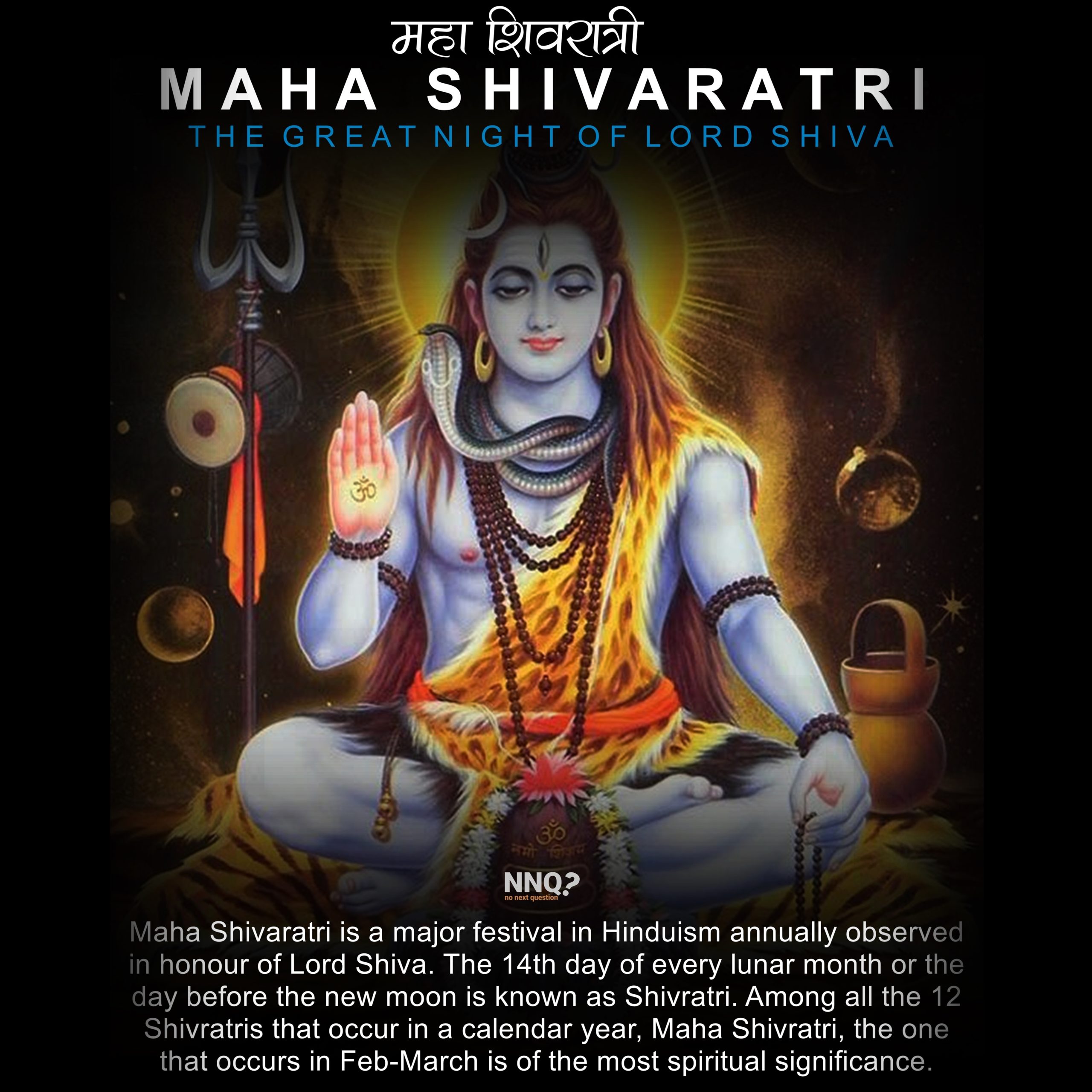 Maha Shivaratri – Great Night of Lord Shiva
