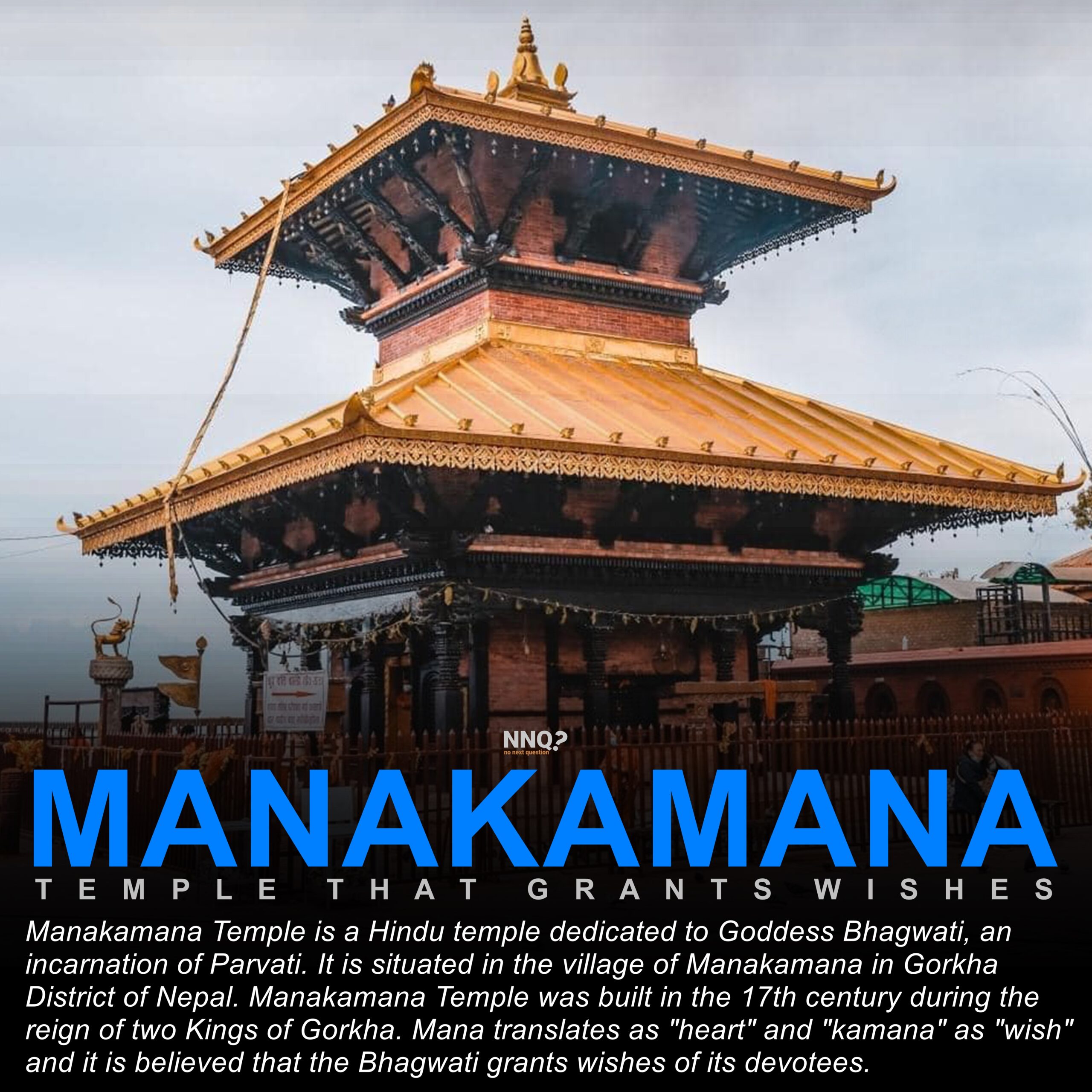 Manakamana Temple – Temple That Grants Wishes