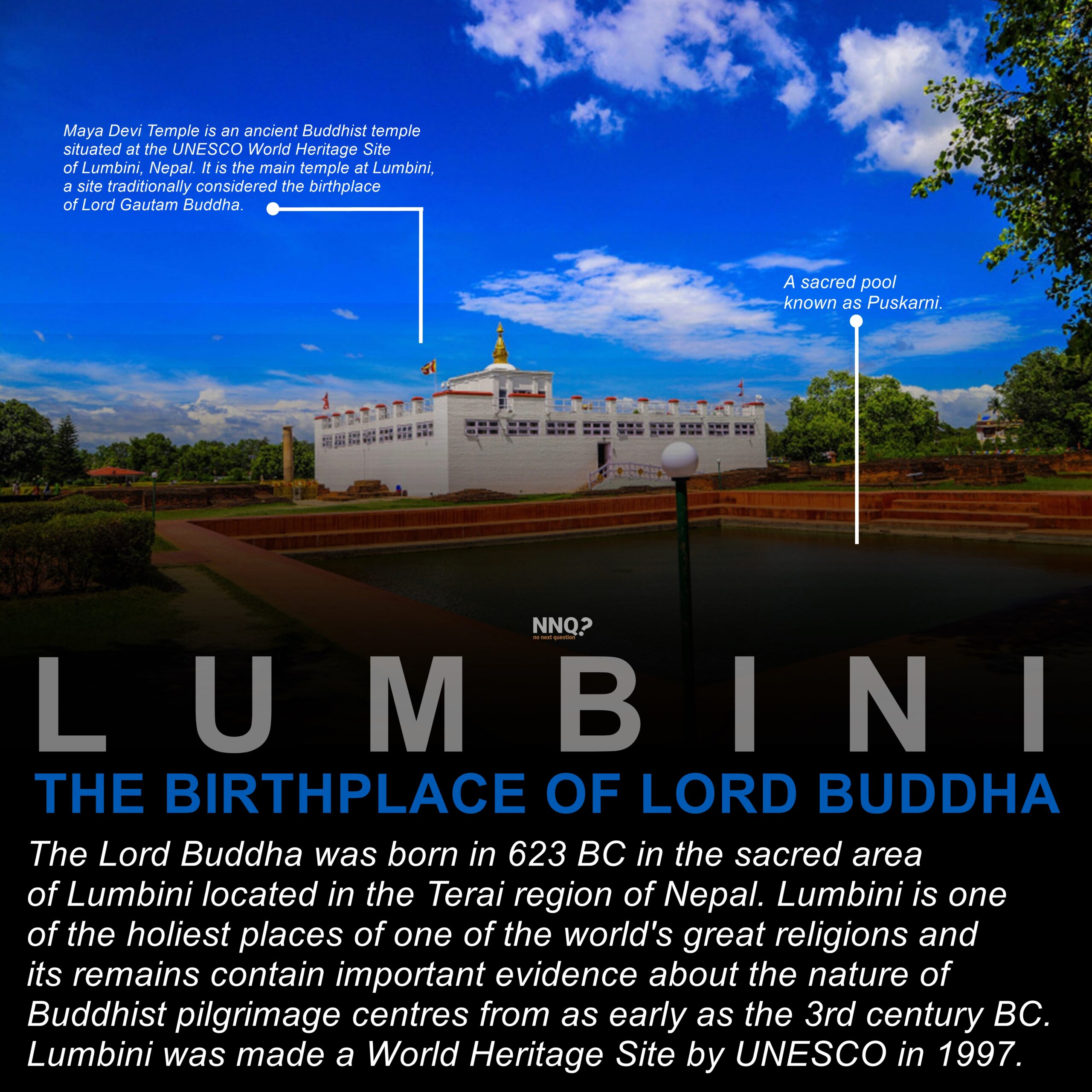 Lumbini: The birthplace of Gautam Buddha