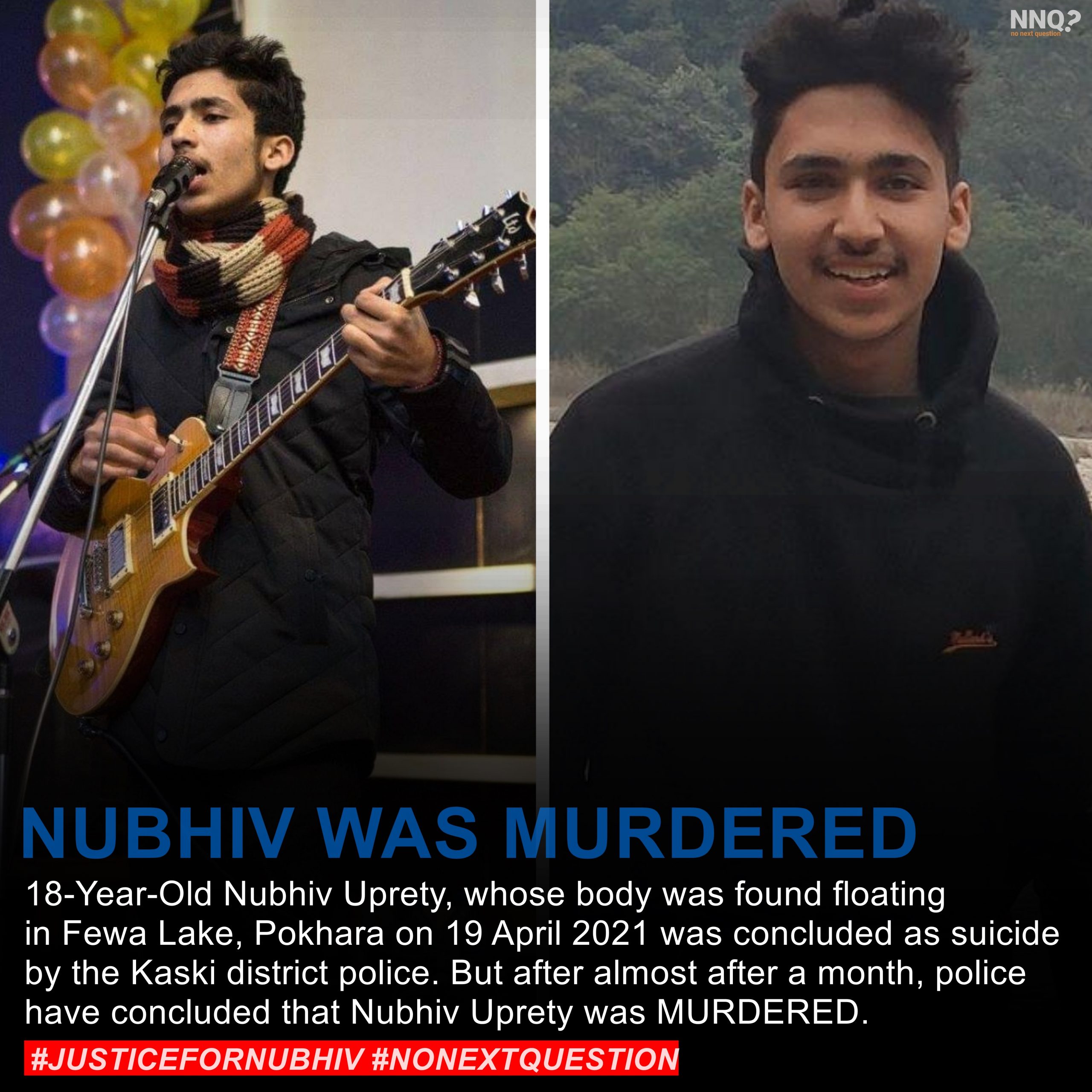 Nubhiv was Murdered..