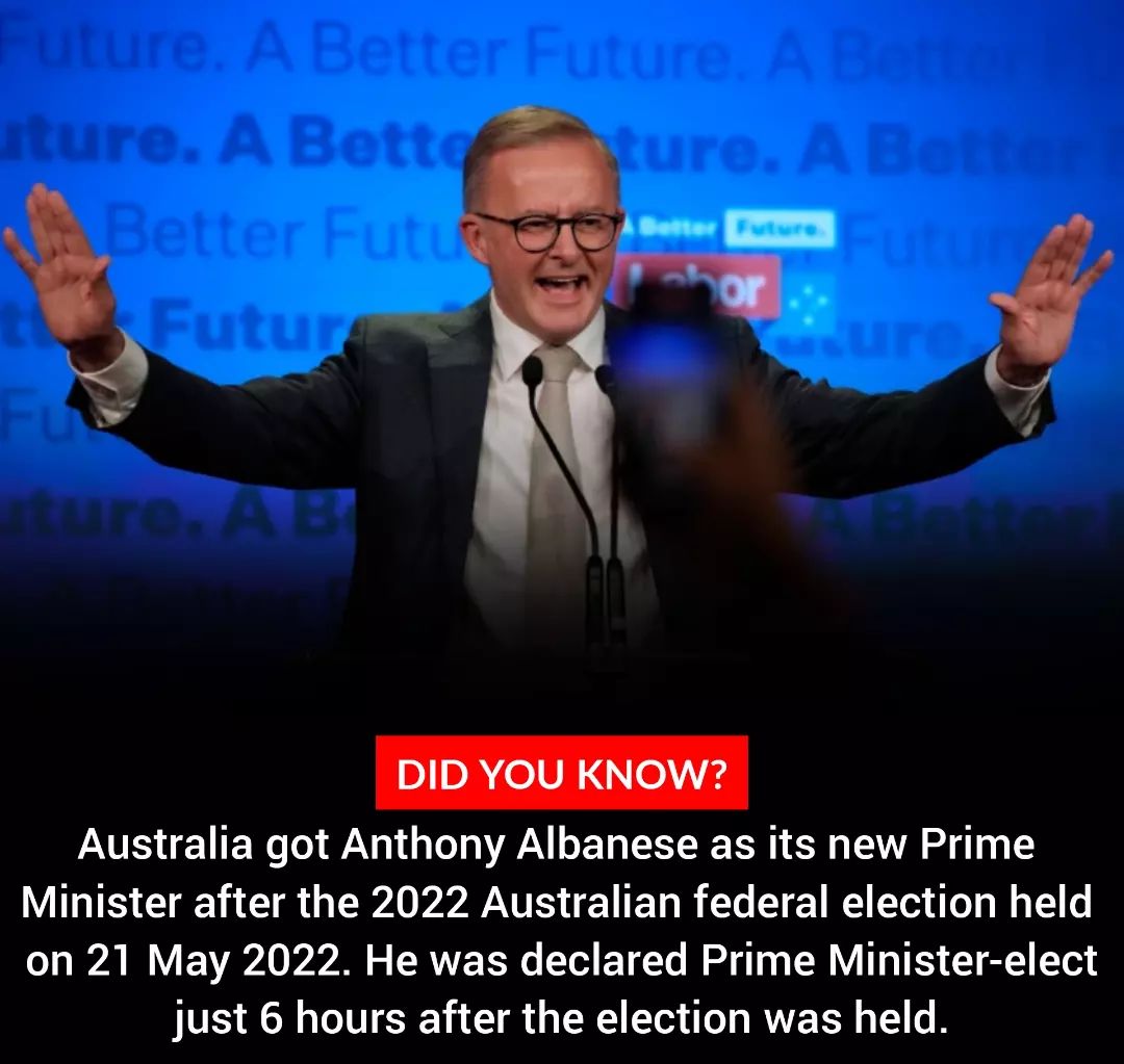 Australia got Anthony Albanese as its new Prime Minister