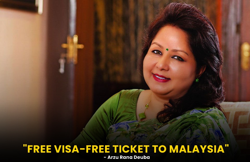 Free Visa-Free Ticket to work in Malaysia: Arzu Deuba Rana